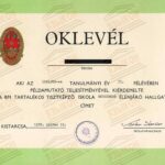 Перевод венгерского диплома