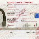 Перевод латышского паспорта