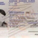 Перевод шведского паспорта